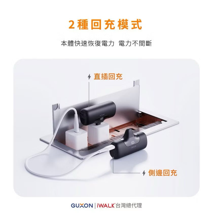 【 iWALK 】六代直插式行動電源